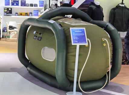 江苏公安厅装备思迈便携式智能增压氧舱